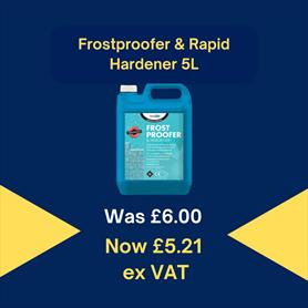 Promo Frostproof & Rapid Hardenser 5L